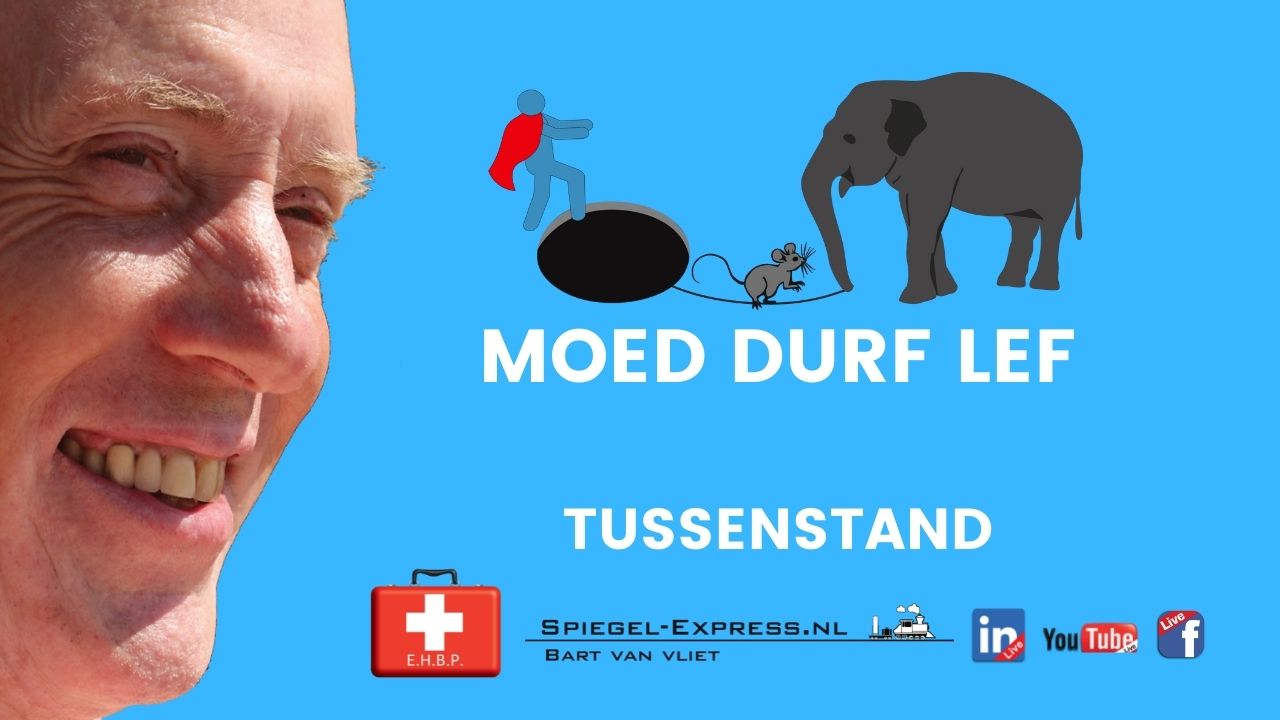 MOED DURF LEF Tussen stand